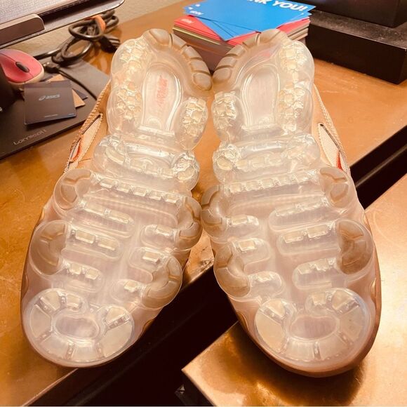 Womens Nike Air Vapormax '97 "Gold bullet" AO4542 902 Vintage Coral 8.5 US 40 EU - Picture 9 of 10